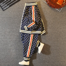 Boys spring clothing sports suit 2022 new spring and autumn in childrens babys trendy handsome childrens spring childrens clothing
