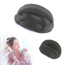 Hair Bag Ancient Windy Hair Style Hair-on-the-head Bride Show and Hair Heads Haircut Gooey-style Wig Han Uniform Hair Bowl-shaped Hair Style