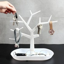 Xuan Guan Entrance Door Entrance Door Hung Key Shelf Creative Decorative Hook Shoe Cupboard With Key Branches To Contain The Swing Piece