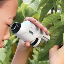Child Portable Darwin Optical Handheld Microscope Toy Mini Bioscience Experimental Primary School Student Suit