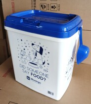 Handling Blemish 15kg Dog Food Cat Food Barrel Seals Moisture-proof Pet grain Bucket grain Bucket 20kg