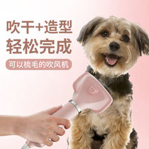 Dog hair dryer Laptop Divine Instrumental Speed Dry Pet Supplies Kitty Blowcomb Integrated Teddy Pooch Beauty Special