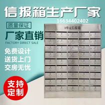 Message box manufacturers sell block stainless steel wall mounted floor inner mailbox explosion low price