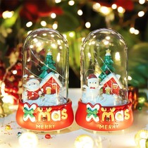 Christmas music box Christmas tree building block music music box for girls boys small gifts children ornaments birthday gifts