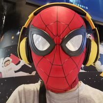 Flat heart co-headgear Superman Spider-Man headgear cos mask full face Halloween to blame for sand sculpting venom