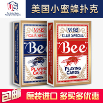 Little bee playing cards bee US original imported paper NO 92 Baccarat special playing cards
