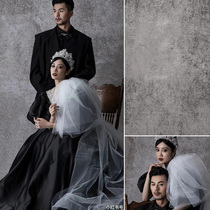 Diablo wedding photo gray oil painting background cloth photo studio photography couple art photo painting indoor photo background cloth