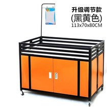 Supermarket promotion car display rack folding promotion flower shelf special car dump truck clothing store promotion car