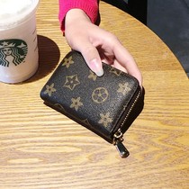 Card holder women's wallet simple fashion ultra-thin card holder credit bank card holder coin purse trend