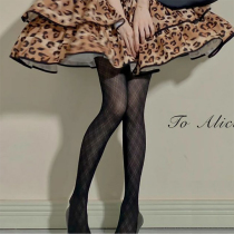 Japanese Lolita Plastic Lace Pantyhose Okukukuku Babei Tie Dingue Sexy Black Silk Socks Children