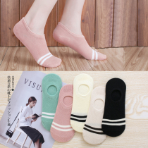 (2 10 Double) Women Sox Childrens boat socks Short socks Stealth Sox Pure cotton socks Low Gang of light Sox Summer thin stockings