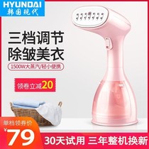 South Korea Hyundai Handheld Hot Machine Household Steam Iron Small Mini Hot Clothes Ironing Machine Hot Dou Hang
