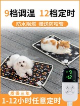 Pet Thickened electric blanket kitty Puppy dog Waterproof Grip Winter Teddy Bib Bear Dog Nest Warm Mat