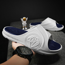 Back Force Mens Shoes Official Flagship Store Summer Mens Slippers Slippers of shit Anti-slip Drag Trendy Personality Beach Shoes