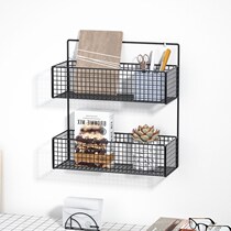 Senior high school residential supplies for college students high school students bed bookshelves hanging dormitories dormitory storage artifact shelves