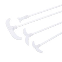 SoftPTFE stirring paddle stirring bar resistant to acid and alkali stirring slurry Moon cross plate F4 PTFE Stirring Stick