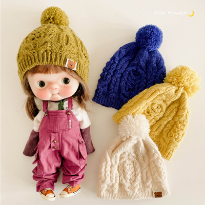 taobao agent [Wool. Knitting hat] Point/qbaby/blythebjdob22 doll clothing small dream girl cotton baby