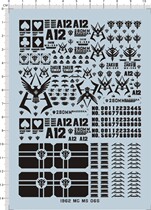 1962 Full-page MG MS-06S Red Zagu Green Zagua Poker Gion Eagle dared to reach the gravity front