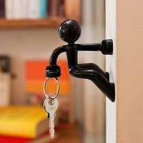 Korean version creative small person suction key button strong magnetic key hook magnet button cloud Dove magnet plastic hanging buckle