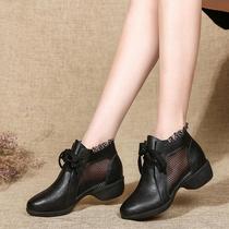 Soft Bottom Shoes Dance Genuine Leather Dancing Piazza Women Dance Shoes Water Soldiers Dance New Womens Shoes With Breathable Nemesis Spring Summer Four