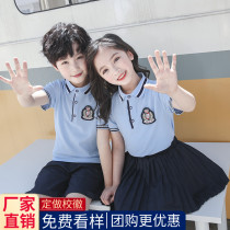 Kindergarten garden clothes Summer clothes Graduation photo clothing School uniform suit Primary school class clothes Teachers work clothes College wind cotton