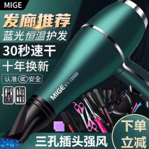 German hair dryer Home 2021 new large wind speed dry hairdressshop Private high power blow wind dryer not hurt