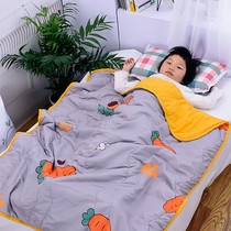 Childrens air conditioning by kindergartens Special thin Summer spring Baby nap students Washed Cotton School Single Summer Cool