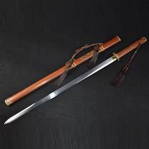 Longquan sword craft collection of pattern steel Tangjiang hand forged sword hard sword to give the gift unopened