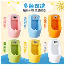 Kindergarten urinal ceramic color urinal childrens induction automatic childrens urinal hanging floor