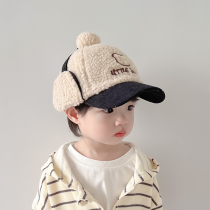 British nextroad boy hat new 2022 hot style peaked cap autumn and winter ear protection warm Korean fan baseball cap