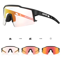 KAPVOE color-changing riding glasses bicycle windproof goggles road bike myopia cycling professional goggles men and women