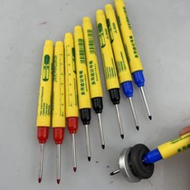 33MM long headlong marker pen woodwork note pen applicable deep hole tile lengthened punching mark pen oily note pen