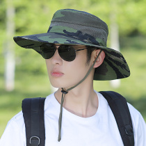 Fishermans hat mens summer hat fishing sun hat big brim outdoor mountaineering sun protection sun hat mens cycling tour
