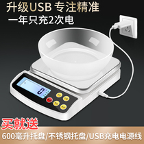 Household kitchen weighing electronic scale commercial traditional Chinese medicine 5kg small gram weighing 10kg tea scale scale platform scale