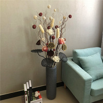Dragon willow ash dried branches Natural branches decorate the living room Floor-to-ceiling entrance large vase High branches decorate flowers dried flowers