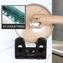Perforated kitchen non-stick pan Chopping Frying Pan Lid Rack Wall Home Wall-mounted Multifunction Cutting Board Shelf