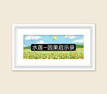 Water lotus—knowledge reserve of the apocalypse of cause and effect electronic document copywriting material contribution writing inspiration conception
