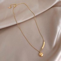 Ottles discount store Withdrawal Cupboard Clearance Clear Cabin Glitter 18K Gold Necklace Outlets Women Accessories