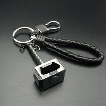 Thunder hammer bottle opener metal beer opener personality bottler keychain handling parts gift