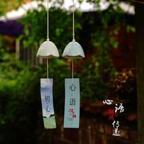 Summer and Wind Suzuki Hanging Decoration Day Style Home and Orchid Ceramic Courtyard Decorations Handmade Creative Scenic Area New