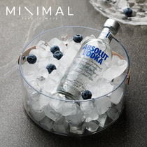 Creative Acrylic Ice Bucket Bar KTV Special Champagne Beer Red Wine Domestic Net Red Ice Cubes high face value