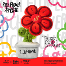 SUNDAYHOME Rich Flower Rich Flower Li Yuyu Rich Flower Plush Ornament Doll Birthday Gift