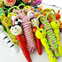 Children jump rope kindergarten primary school boys and girls baby wooden children toys adjustable length