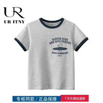 (30% discount area) Brand discount store dedicated cabinet clearing childrens summer childrens short sleeve t - shirt