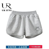 Brand discount store dedicated to the warehouse in 2023 new children printed pants in summer 2023