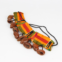 Derry Terre copper bell dance cocoa fruit anklet accompaniment musical instrument