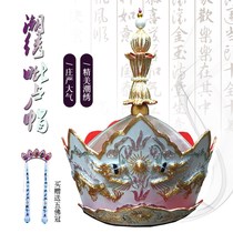 Zen meditation Buddhist supplies monk clothes monk clothes temple abbot master Buddhist hat hat all hand-embroidered Pilu hat