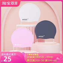 Maxig Swimming Cap Womens Waterproof Not Strapped Head Waterproof Womens Long Hair Silicone Professional Adult Mens Large Swimming Cap