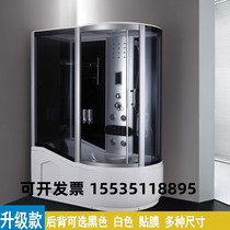 Shower room partition dry and wet separation closed glass Nana bathtub integral shower room bathroom for home