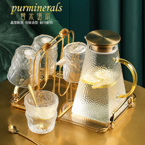 purminerals Nordic Wind Household Drink Tea Guests Light Luxury Glacier Water Set